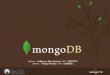 Apresenta§£o - MongoDB