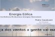 Abeeólica  - Pedro Cavalcanti - Energias Renováveis como o vetor do desenvolvimento técnico, econômico, social e ambiental