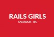 Rails Girls Salvador