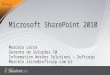 SharePoint Server 2010 - Recursos e Funcionalidades