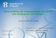 Análise de Implantação de CPFR em Empresas de Varejo
