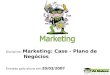 Marketing: Case - Plano de Negócios - F.B.K Auto-Peças