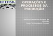 Engenharia de operações e processos da produção