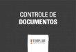Controle de Documentos e Registros