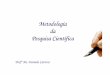 Metolodogia   daniela cartoni - slides - parte 04 - epistemologia
