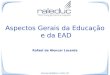 Palestra sobre aspectos da Educação e da EAD para o TST