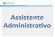 Mercado de trabalho - Assistente Administrativo