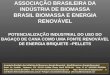 Especial Brasil Biomassa Briquete Pellets baga§o de cana