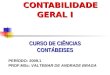Contabiliade Geral I - Cap 6