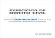 Editaisbrasil Exercicios Direito Civil Ed 01