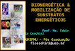 Bionergética e Substratos Energéticos