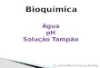 Bioquímica Aula 2 - água, pH e Tampões