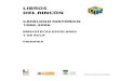 Libros del rincón  - Catálogo histórico 1986 - 2006
