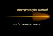 Interpreta§£o Textual - aula 1