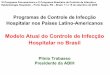 modelo atual de controle de infecção hospitalar no brasil