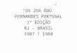 OS 256 ebos de  ÒDÚ de fernades portugal