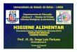 HIGIENE ALIMENTAR 01 - Conceitos & Higiene Pessoal