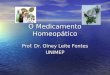 Aula Medicamento Homeopatico