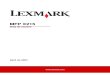 Lexmark X215 User Manual
