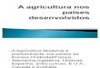 A agricultura nos países desenvolvidos