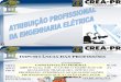 APRESENTAÇÃO Atribuições Engenharia Elétrica v.04