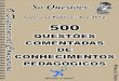 CONHECIMENTOS PEDAGÓGICOS- 500 questões comentadas