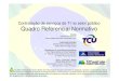 Quadro Referencial Normativo para contratação em TI - TCU