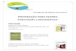 Catálogo preparação para exames Português e Matemática