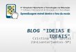 Blog "Ideias e ideais" - Simpósio Hipertexto - Cristina van Opstal