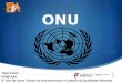 ONU - Organização das Nações Unidas