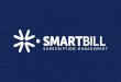 Gestão de Contratos com cobrança e faturamento recorrentes - Smartbill Assinaturas Enterprise