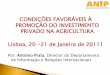 AGRITEC Special Session Angola - Antonio Prata