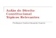 Aulão TRT-RJ - Direito Constitucional - Prof. Guerra