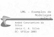 Uml - Exemplos de Modelagem em UML