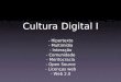 Cultura Digital I