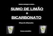 Sumo de Limão + Bicarbonato