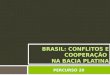 Brasil   conflitos e cooperação na bacia platina