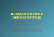 Dermatofitose x dermatofilose