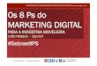 Palestra Os 8 Ps do Marketing Digital para a indústria moveleira - Sebrae Paraíba - 18 de outubro de 2011
