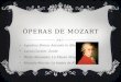 Óperas de Wolfgang Amadeus Mozart