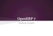 Gestão de estoque - OpenERP 7
