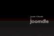 Joomla + Moodle = Joomdle