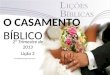 Casamento biblico 2013