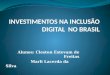 Investimentos Na Inclusão Digital no Brasil