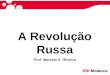 A RevoluçãO Russa Esquema