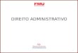 Direito Administrativo - Entidades da Administração Pública