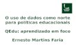Portal Qedu - Ernesto Martins Faria