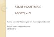 Apostila Redes Industriais IV - Prof. Camilo A. Anauate 2013