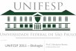 Unifesp 2011 - Biologia