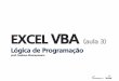 Excel VBA: Aula 3